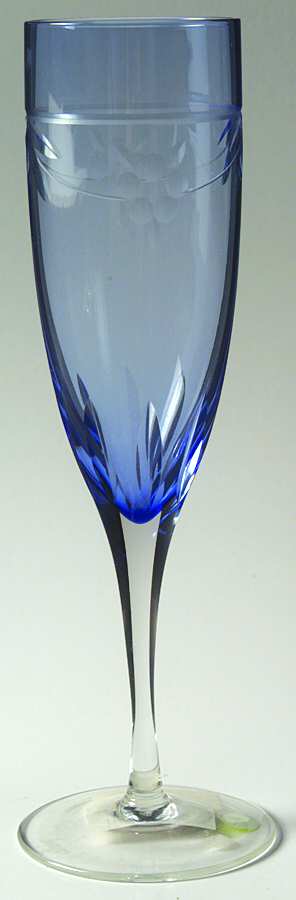 Windsor Blue Fluted Champagne by Rogaska-1