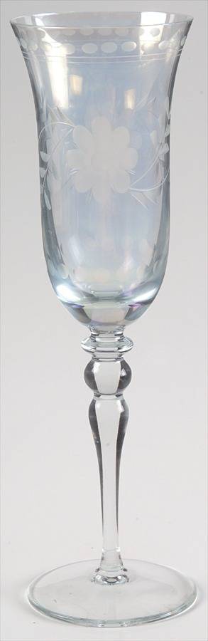 Antique Luster Blue Fluted Champagne by Royal Danube-1