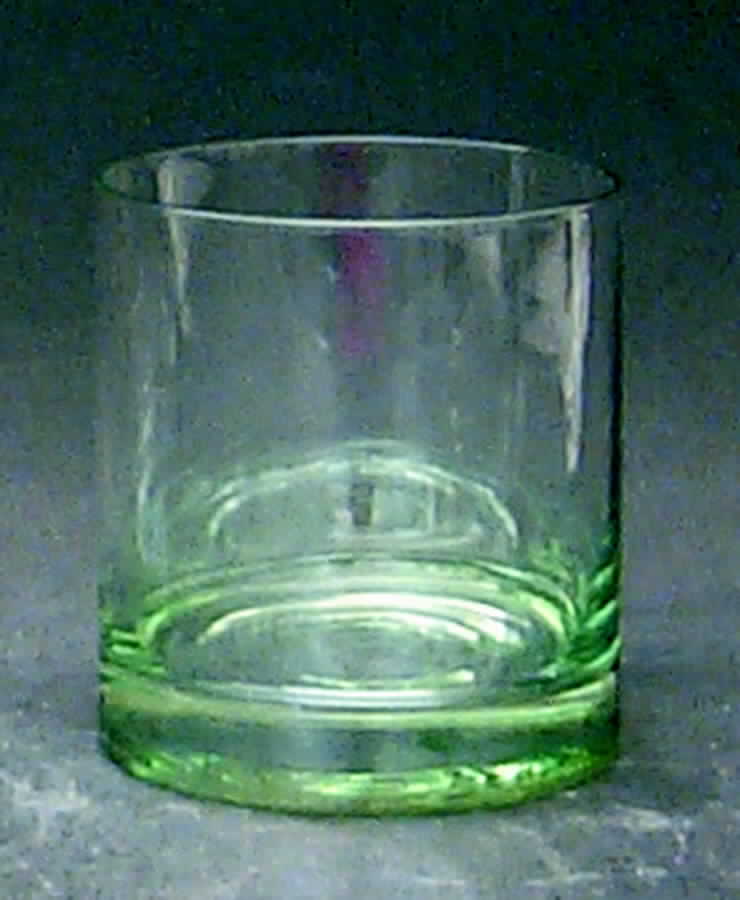 Smoke Green Flat Tumbler by Royal Doulton-1