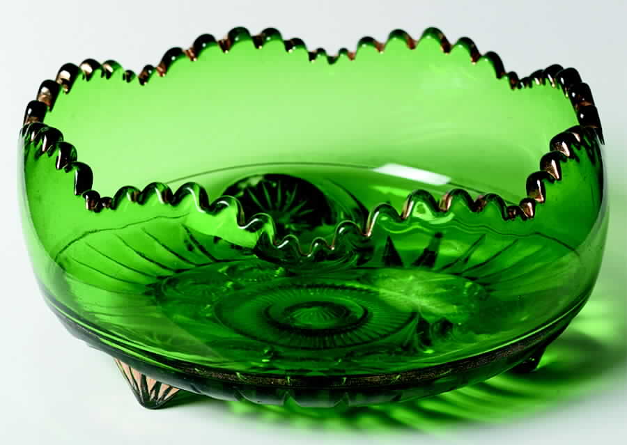 Esther Emerald 7" Large Fruit Bowl by Riverside-1