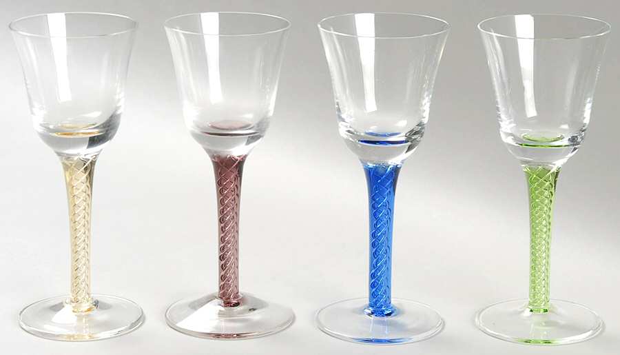 Air Twist Cordial - Set of 4 Motifs by Rogaska-1