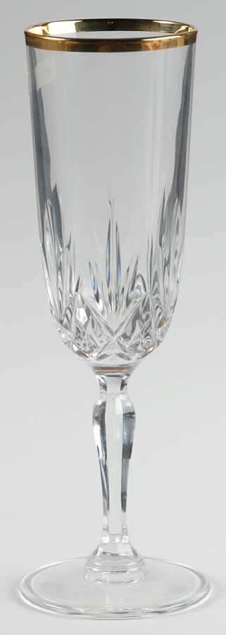 Palace Gold Fluted Champagne by Royal Crystal Rock-1