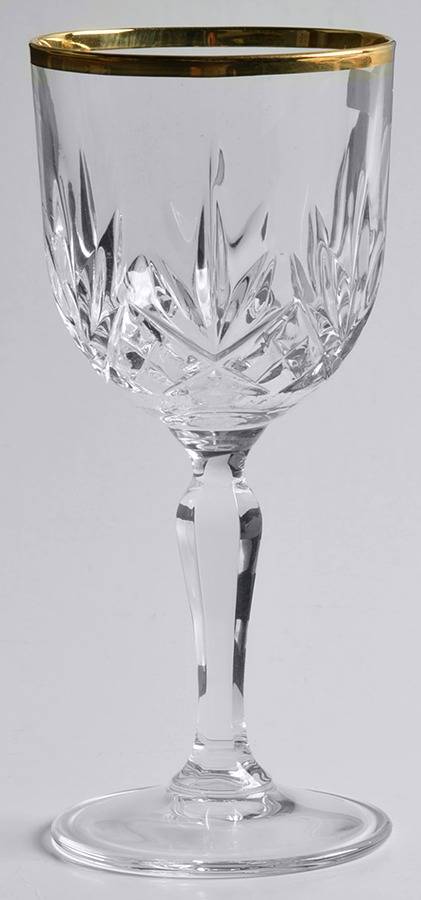 Palace Gold Wine Glass by Royal Crystal Rock-1
