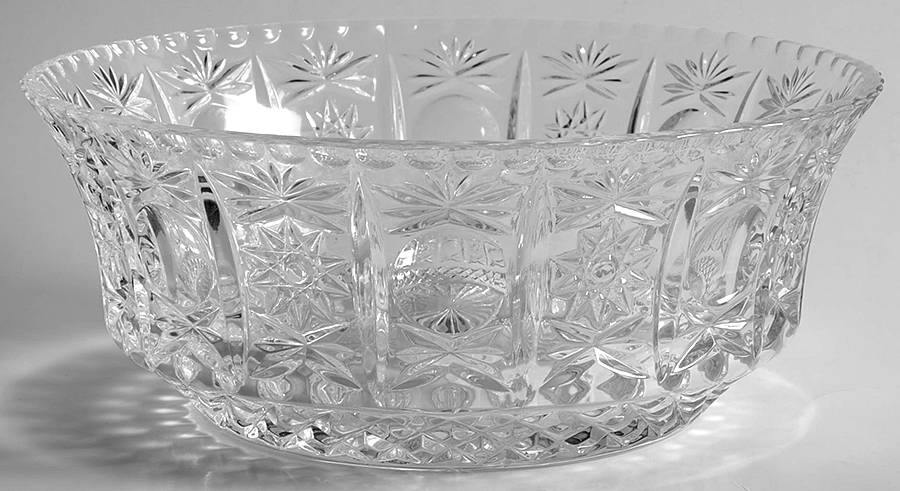 Impero 9" Round Bowl by Royal Crystal Rock-1