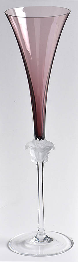 Medusa Lumiere Amethyst Fluted Champagne by Rosenthal-1