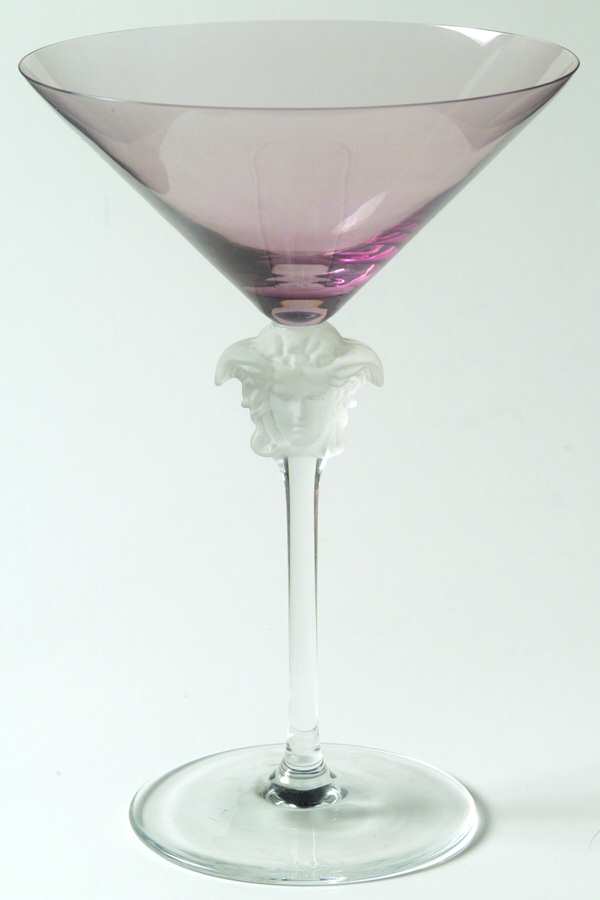 Medusa Lumiere Amethyst Martini Glass by Rosenthal-1