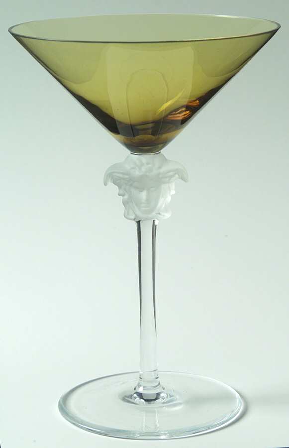 Medusa Lumiere Green Martini Glass by Rosenthal-1