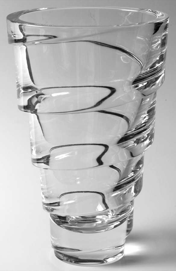 Vortex 10" Flower Vase by Rogaska-1