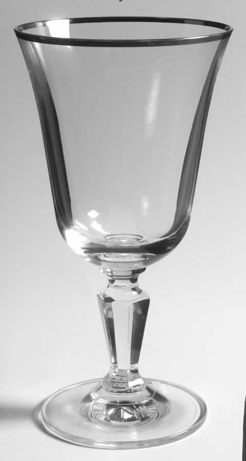 Alfresco Platinum Water Goblet by Rogaska-1