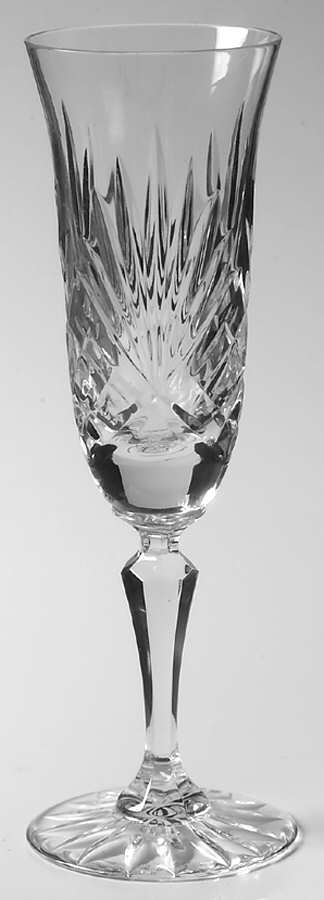 Richmond (No Trim, Multisided Stem) Fluted Champagne by Rogaska-1