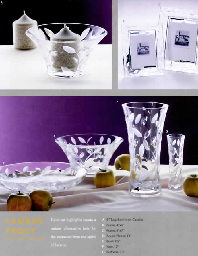 Laurus Frost Votive Candleholder by Royal Crystal Rock-1