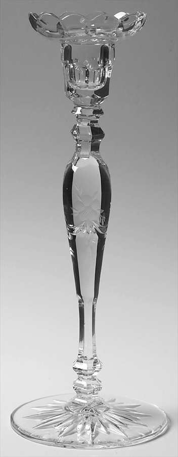 Rosemont 10" Tall Single Light Candlestick by Rogaska-1