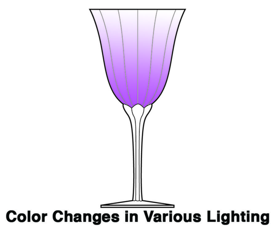 Lilac Lane Water Goblet by Royal Albert-1