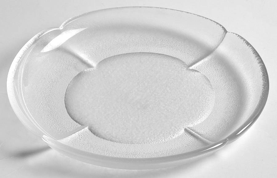 Clover Clear Frosted (Giftware) Bread & Butter Plate by Rosenthal-1