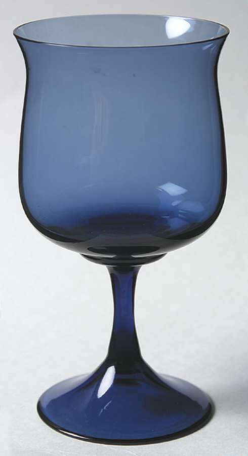 Evening Blue Water Goblet by Royal Worcester-1