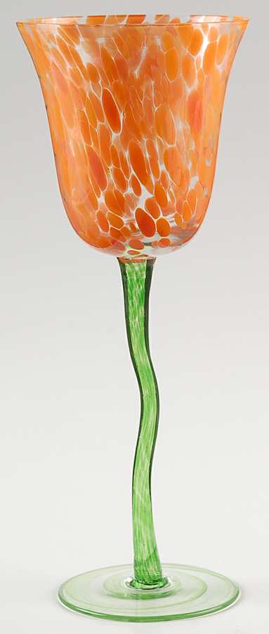 RDZ5 Orange Water Goblet by Royal Danube-1