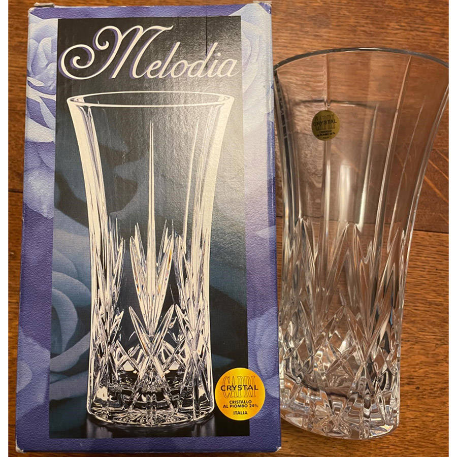 Overture 8" Flower Vase by Royal Crystal Rock-1