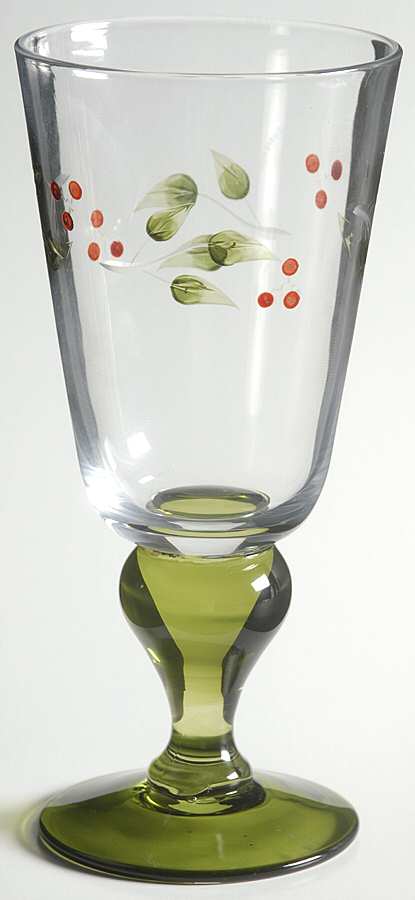 Gooseberry Water Goblet by Royal Doulton-1