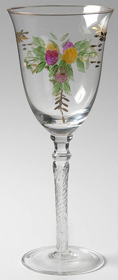 Old Country Roses (Handpainted, Gold Trim) Water Goblet by Royal Albert-1