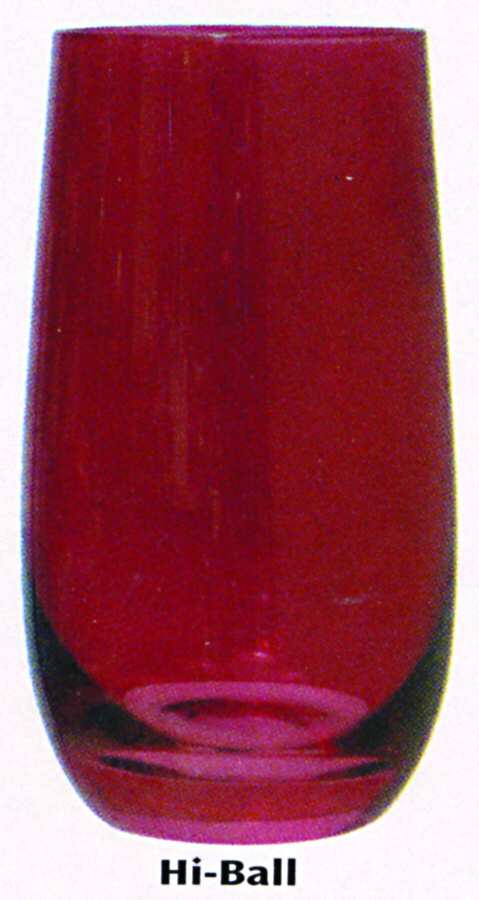 Old Country Roses Ruby Highball Glass by Royal Albert-1