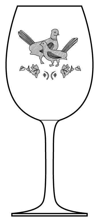 Woodland Water Goblet by Ross Simons-1