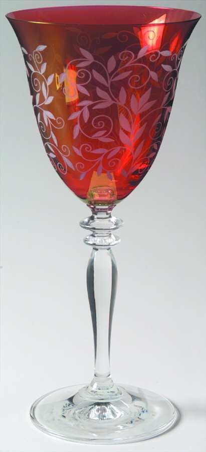 Venetian Ruby Wine Glass by Rogaska-1