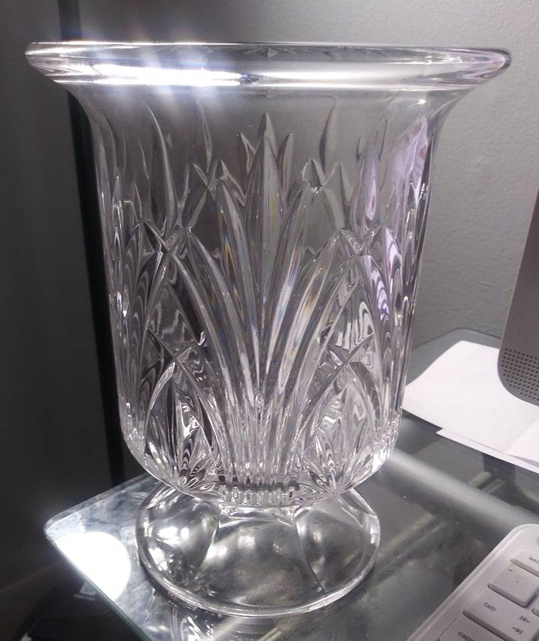 RLZ4 8" Flower Vase by Royal Limited Crysta-1