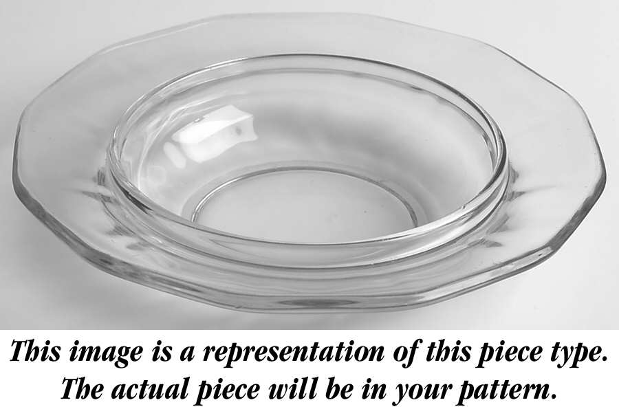 Fairfax Amber (Line 2375) Round Butter Dish No Lid by Fostoria-1