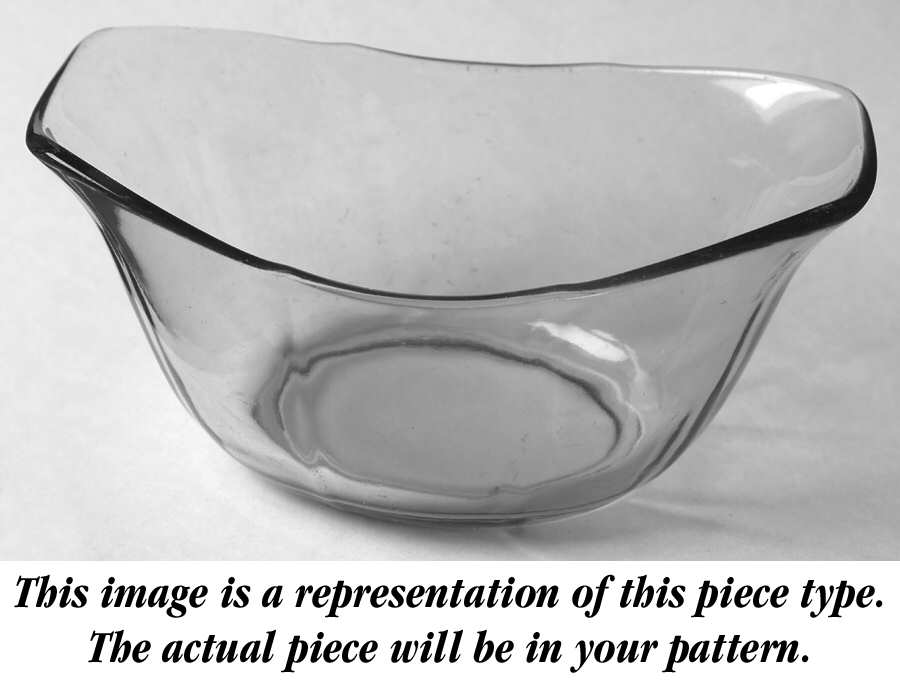 Corsage Clear Sauce Boat Only by Fostoria-1
