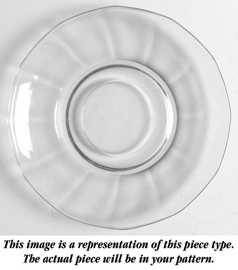 Fairfax Topaz (Yellow, Line 2375) Bouillon Saucer by Fostoria-1