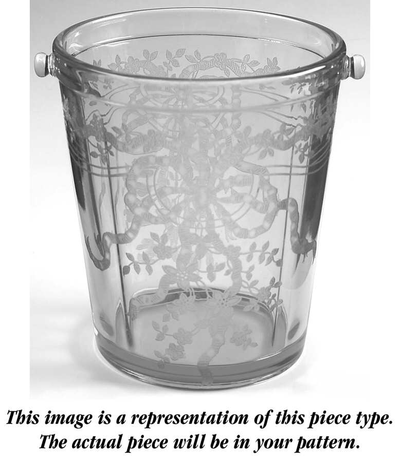 Fairfax Topaz (Yellow, Line 2375) Ice Bucket, No Detachable Handle by Fostoria-1