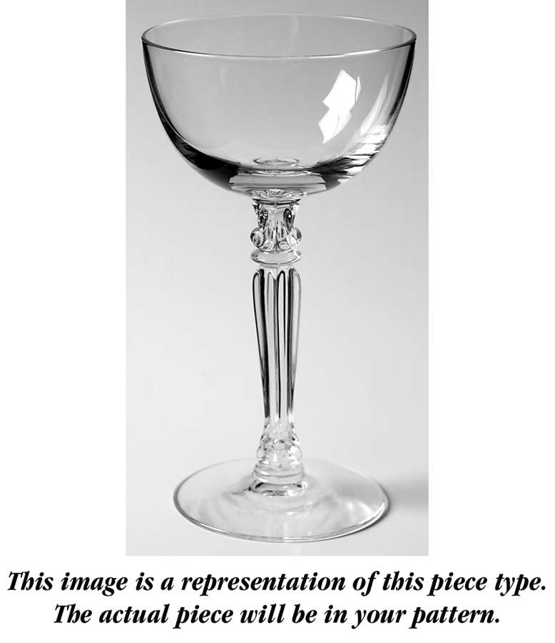 Wavemere Clear Liquor Cocktail by Fostoria-1
