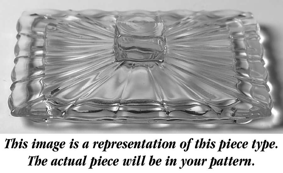 Baroque Clear Lid for Baroque Cigarette Box and Tray Holder by Fostoria-1