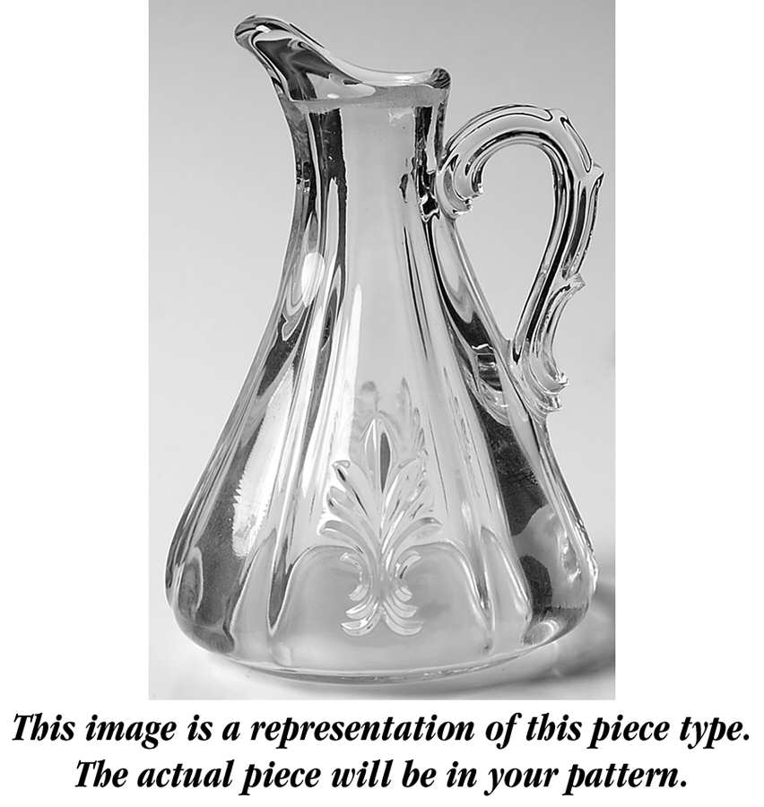 Baroque Topaz Oil Cruet No Stopper (Baroque Shape) by Fostoria-1