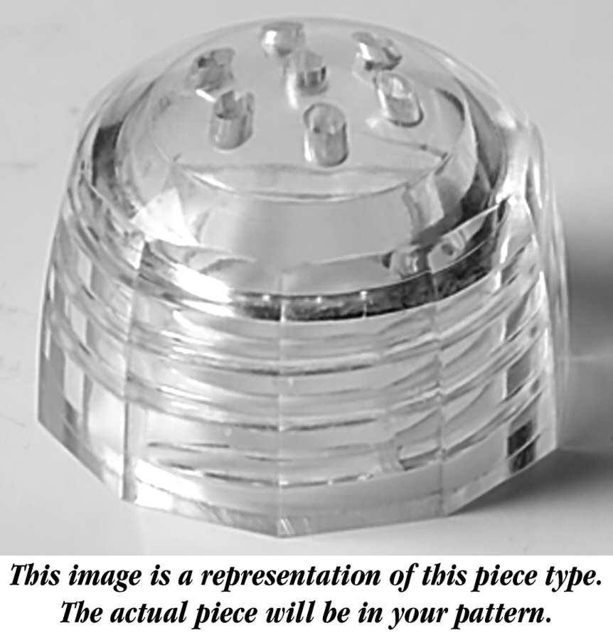 Shirley Plastic Lid for Shaker (Baroque Shape) by Fostoria-1