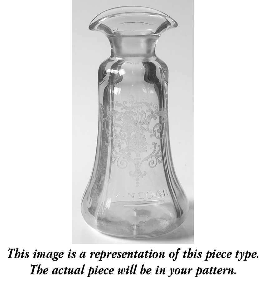 Fairfax Topaz (Yellow, Line 2375) Salad Dressing Bottle No Stopper by Fostoria-1