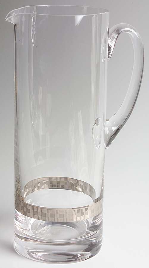 Deco Platinum 48 Oz Pitcher by Rogaska-1