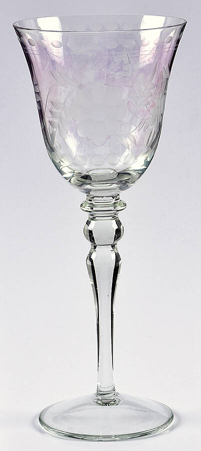 Antique Luster Amethyst Wine Glass by Royal Danube-1