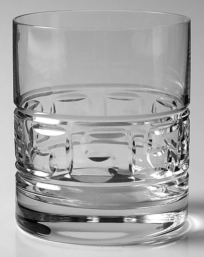 Greek Key Double Old Fashioned by Rogaska-1