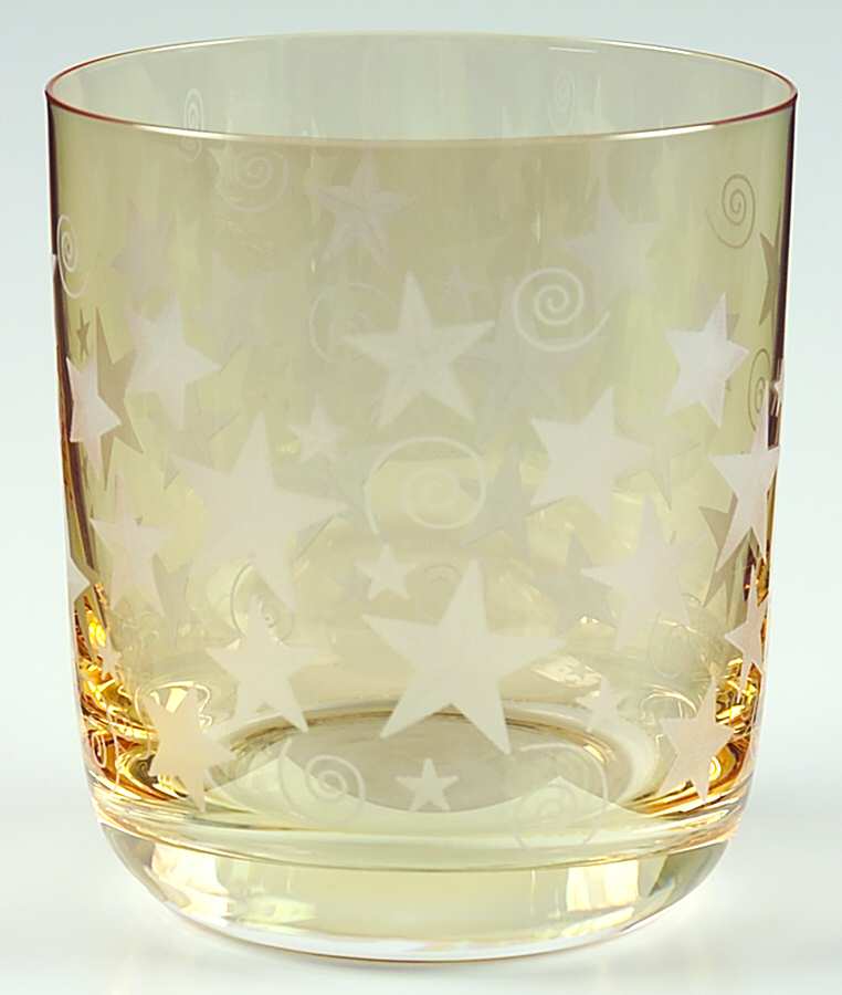 Stars Gold Double Old Fashioned by Rogaska-1