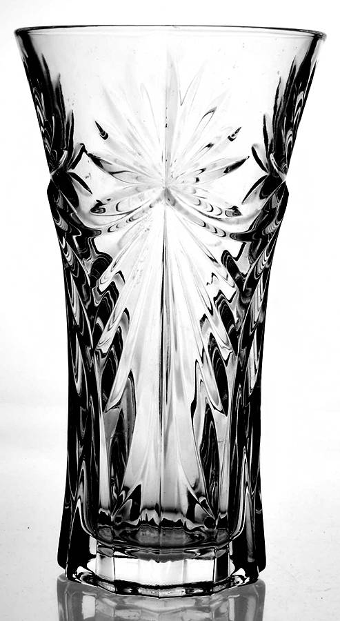Oasis 9" Flower Vase by Royal Crystal Rock-1