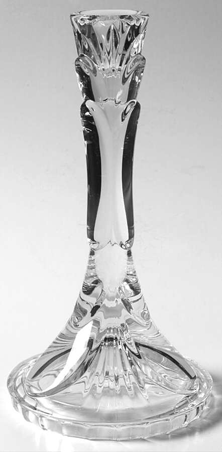 Crystal & Light 8" Single Light Candlestick by Royal Crystal Rock-1