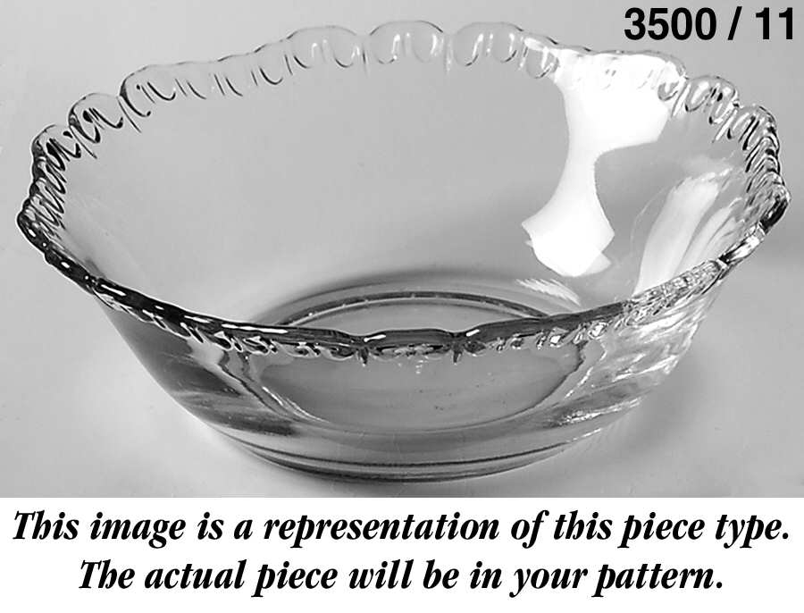 Gadroon Ruby Coupe Cereal Bowl (Shape 3500) by Cambridge-1
