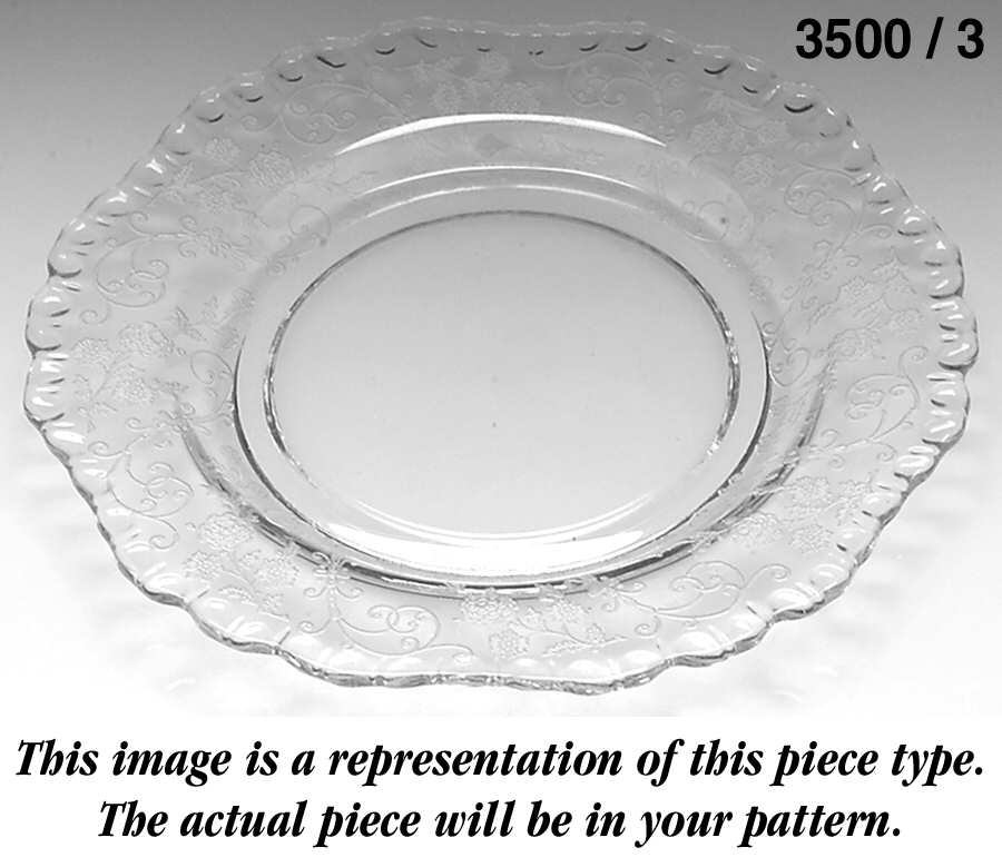 Adonis Bread & Butter Plate (Shape 3500) by Cambridge-1