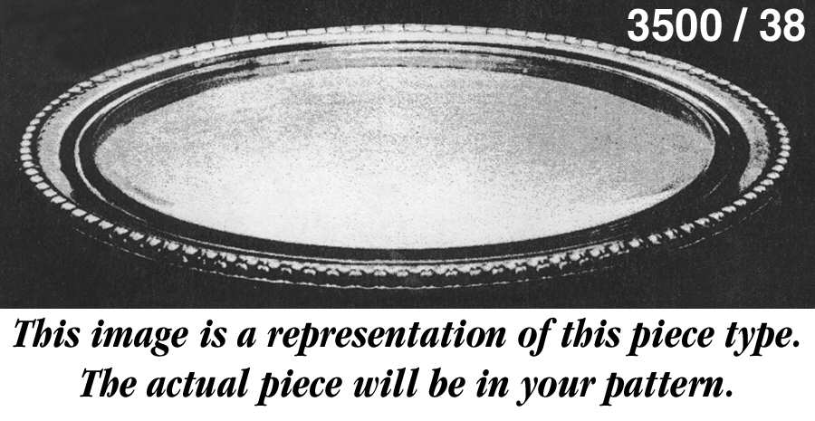 Gadroon Ruby 13" Torte Plate (Shape 3500) by Cambridge-1
