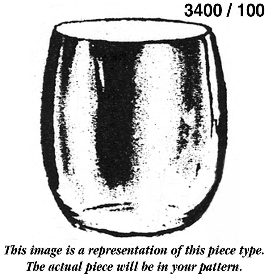 3400-1 3400/100 13 Oz Bellied Tumbler by Cambridge-1