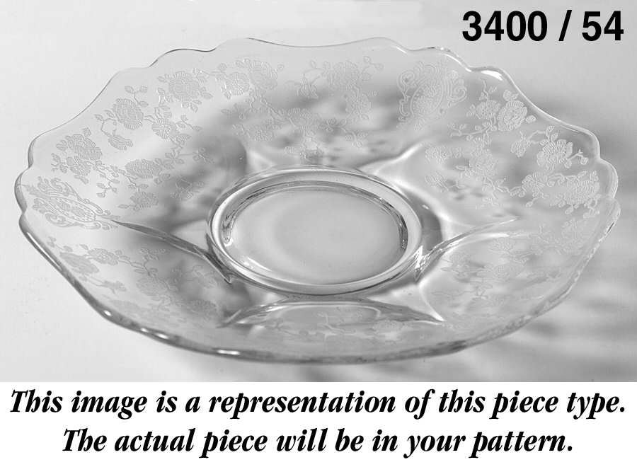 3400-1 Saucer for Cup & Saucer Set  (Shape 3400) by Cambridge-1