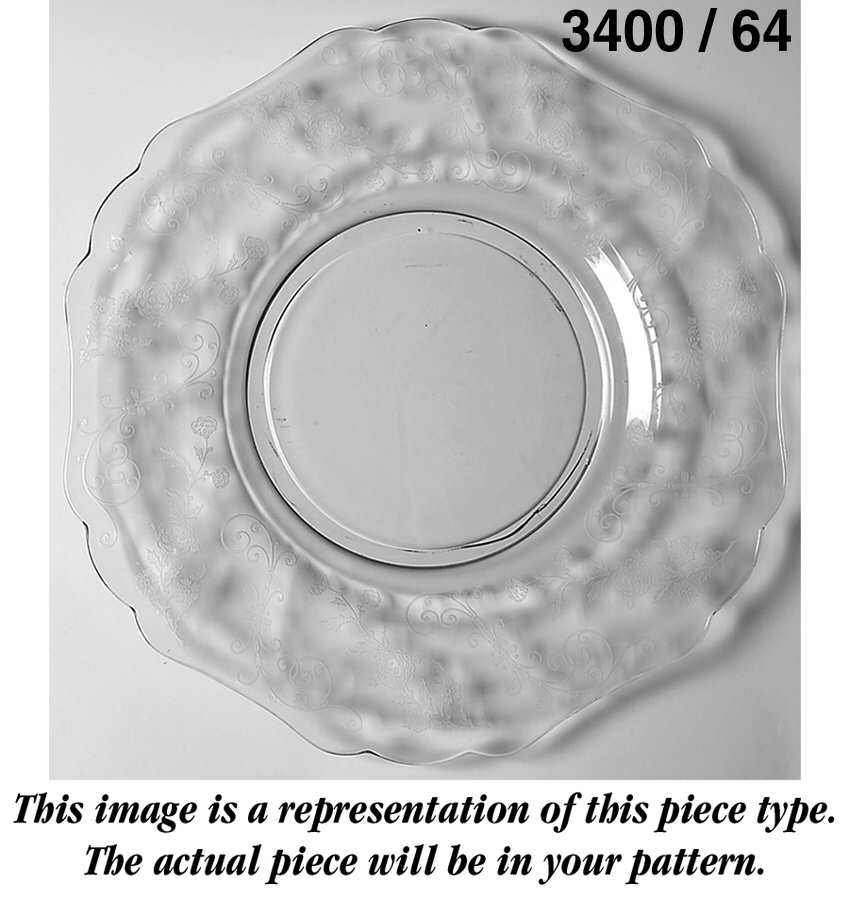 3400-1 3400 10 1/2" Service Plate by Cambridge-1