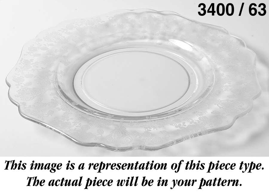 3400-1 Shape 3400 9 1/2" Dinner Plate by Cambridge-1