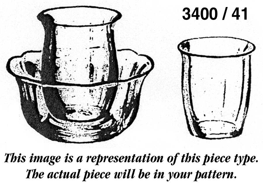 3400-1 3400/41 3 Piece Frappe' Set by Cambridge-1